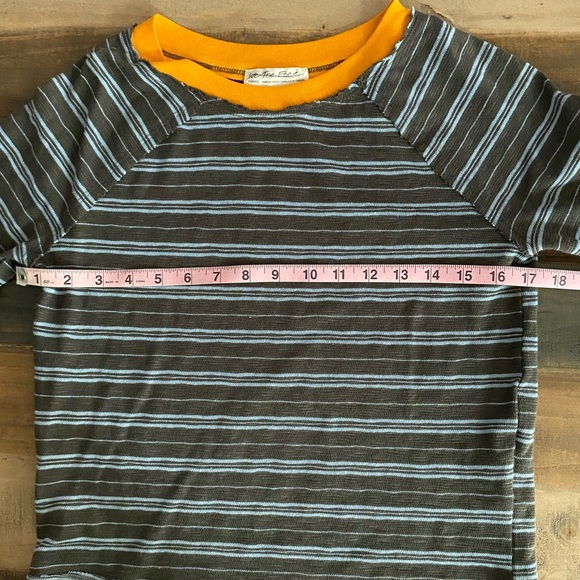 NWOT Free People Have At It Striped Tee - Picture 9 of 11